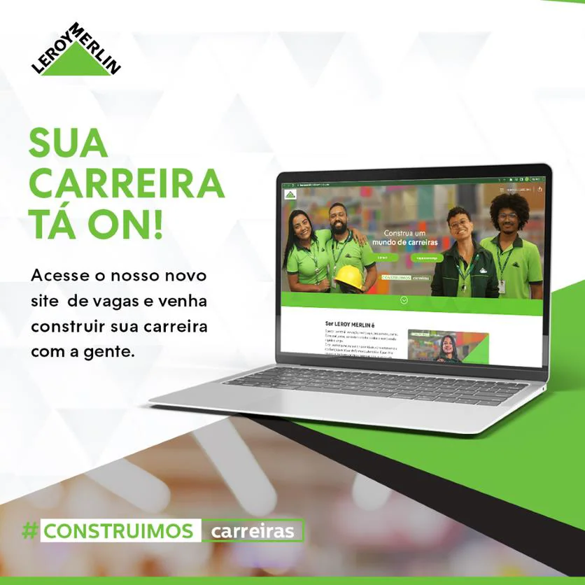 Novo site de carreiras da Leroy Merlin
