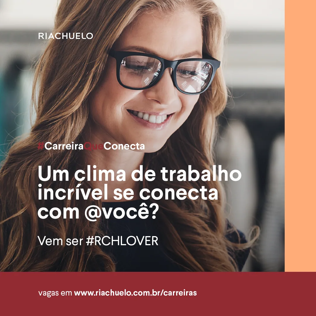 Peça de social media da campanha Riachuelo