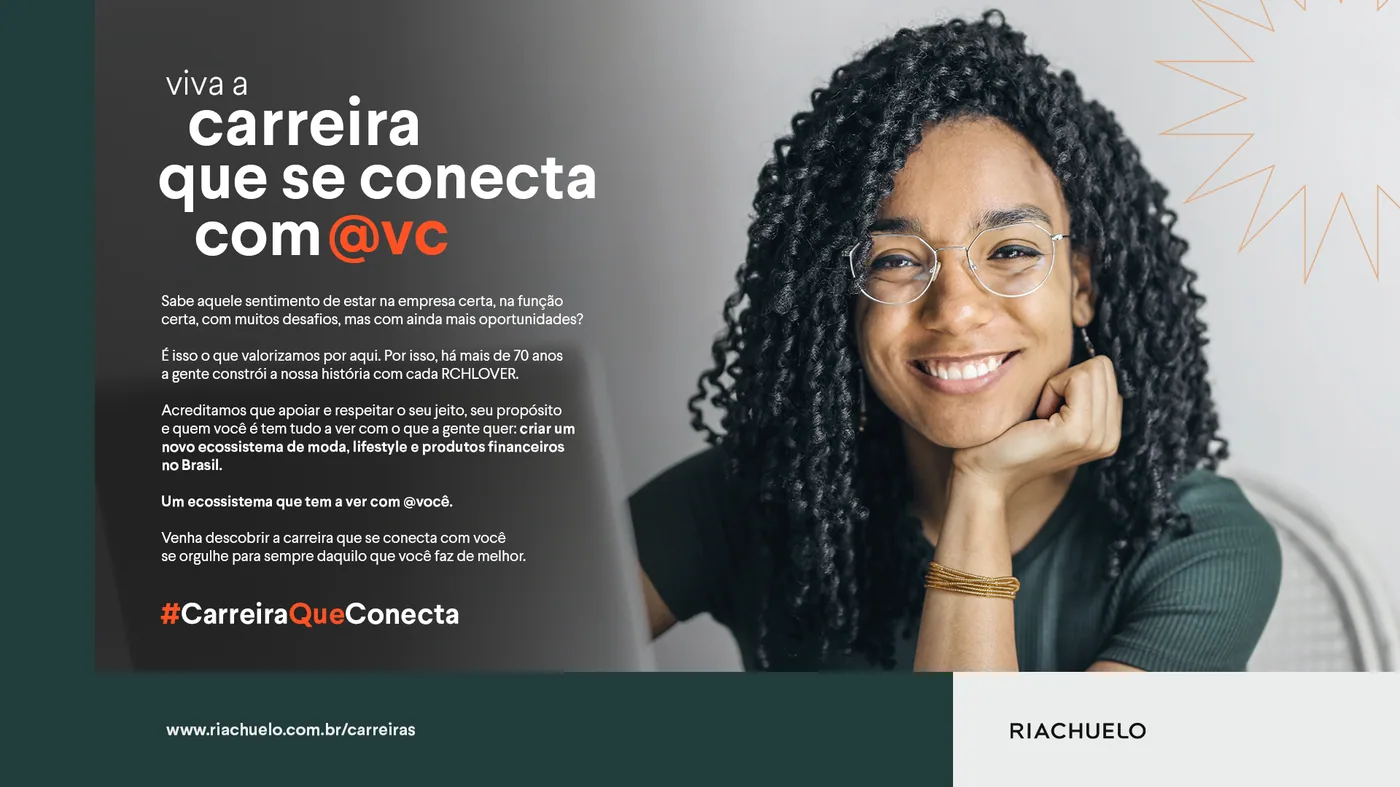 Key visual da campanha Riachuelo